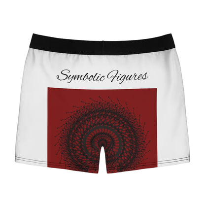 Stylish Men's Boxer Briefs with Intricate Mandala Print, Comfort Fit Underwear, Unique Gift for Him, Activewear Essentials, Everyday Comfort