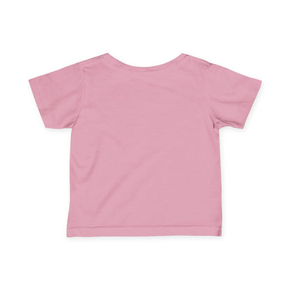 Infant Fine Jersey Tee with Geometric Design, Cute Baby T-Shirt, Unique Baby Gift, Toddler Fashion, Kids' Graphic Tee, Stylish Infant Wear