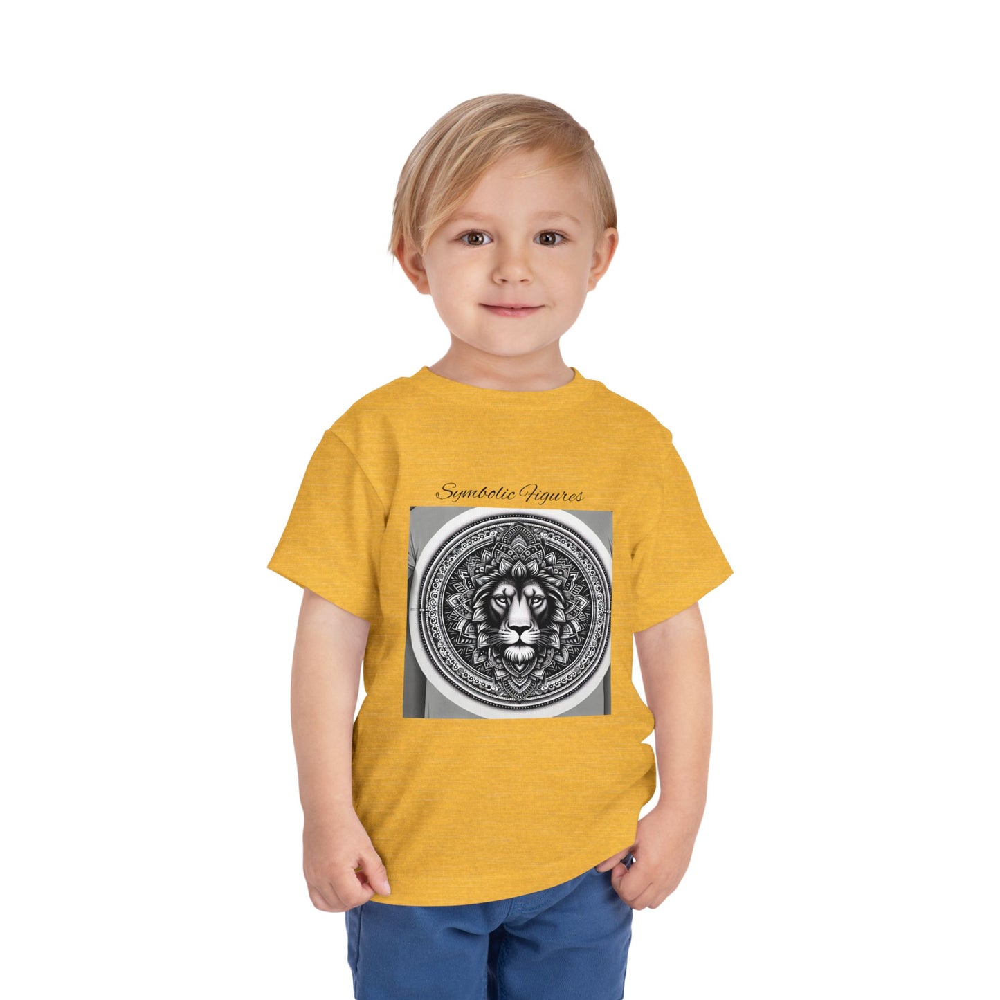 Lion Graphic Toddler Tee | Cute Kids T-Shirt, Animal Lover Gift, Birthday Outfit, Fun Playwear, Symbolic Figures Design