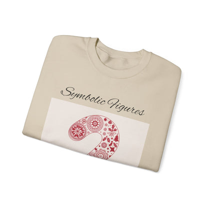 Stylish Candy Cane Sweatshirt for Cozy Winter Days, Unisex Crewneck, Holiday Apparel, Christmas Gift, Winter Wardrobe, Seasonal Fashion