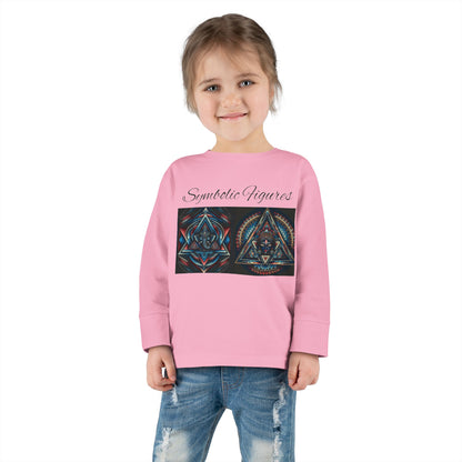 Toddler Long Sleeve Tee, Colorful Graphic Tee, Kids Playwear, Toddler Gift, Birthday Shirt, Baby Shower Gift