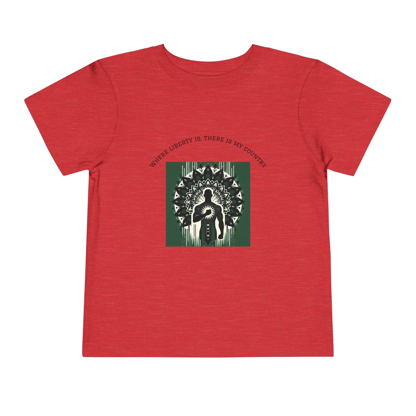 Patriotic Toddler Tee, Cute Kids Patriotic Shirt, Fun 4th of July Gift, Toddler Independence Day Shirt, Citizenship Tee