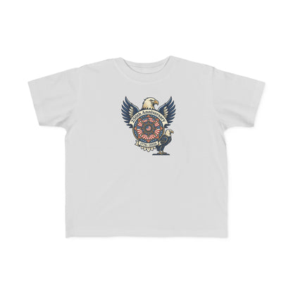 Toddler T‑Shirt – Vintage Eagle Emblem “American Pride” Kids Tee