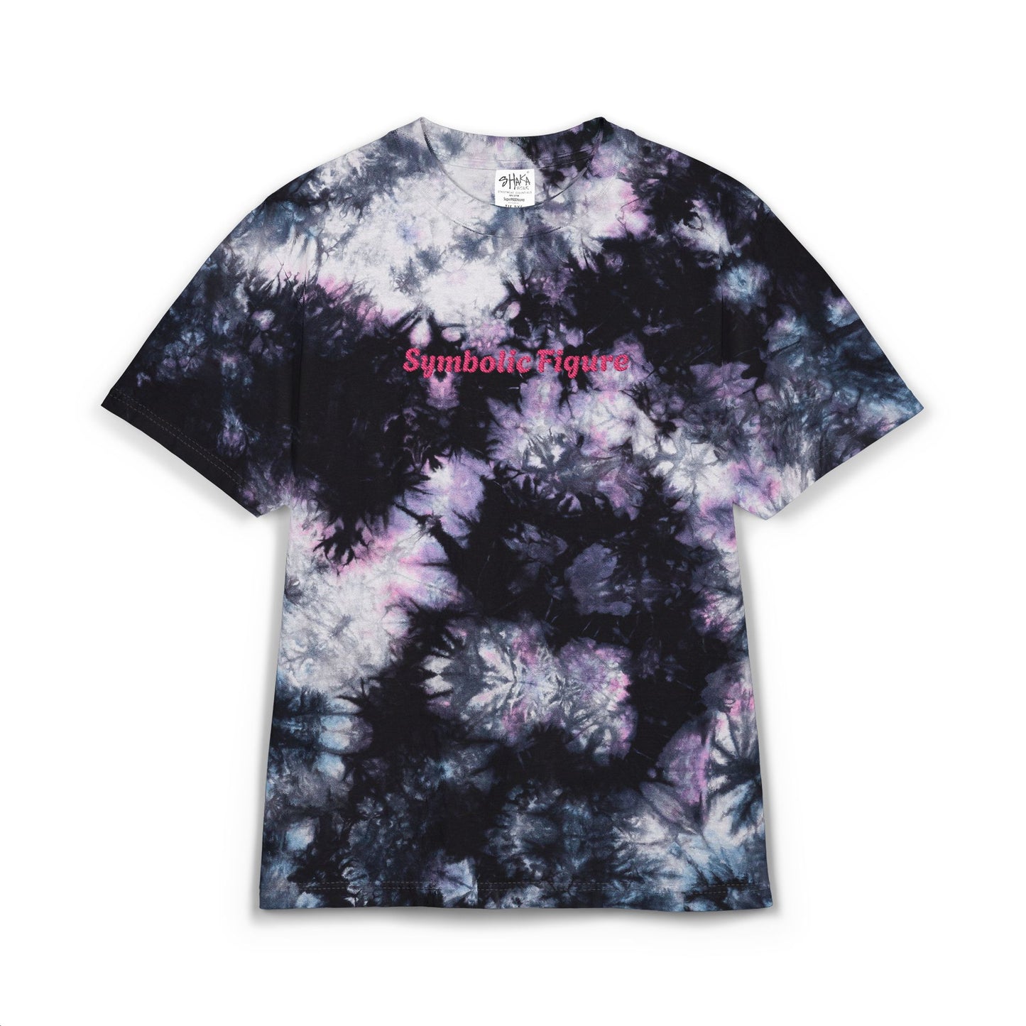 Oversized Tie-Dye T-Shirt with Embroidered 'Symbolic Figure', Casual Wear, Summer Style, Gift for Friends, Festival Fashion, Unique [...]
