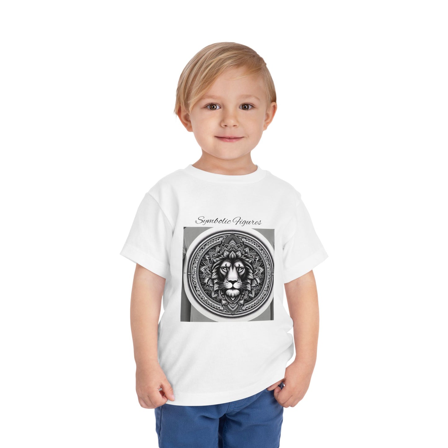 Lion Graphic Toddler Tee | Cute Kids T-Shirt, Animal Lover Gift, Birthday Outfit, Fun Playwear, Symbolic Figures Design