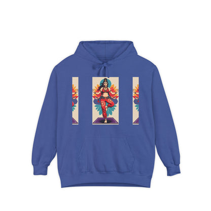 Yoga Hoodie, Cozy Unisex Hoodie, Gift for Him/Her, Stylish Casual Wear, Cool Streetwear