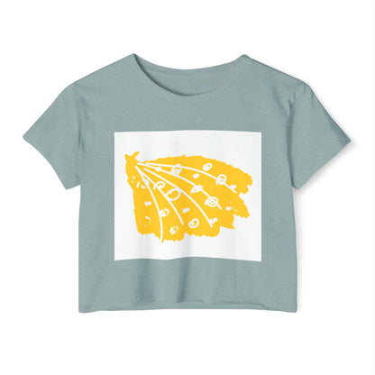 Stylish Women's Festival Crop Top, Boho Chic Tee, Summer Concert Shirt, Casual Wear, Music Festival Outfit