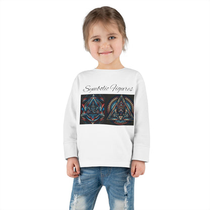 Toddler Long Sleeve Tee, Colorful Graphic Tee, Kids Playwear, Toddler Gift, Birthday Shirt, Baby Shower Gift