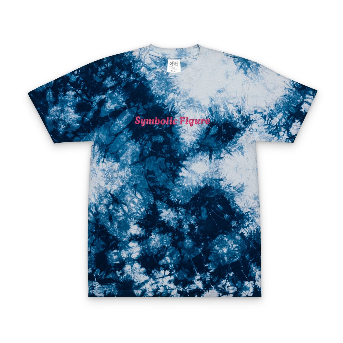 Oversized Tie-Dye T-Shirt with Embroidered 'Symbolic Figure', Casual Wear, Summer Style, Gift for Friends, Festival Fashion, Unique [...]