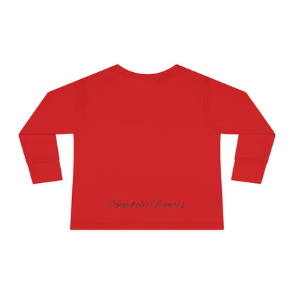 Toddler Long Sleeve Tee, Colorful Graphic Tee, Kids Playwear, Toddler Gift, Birthday Shirt, Baby Shower Gift