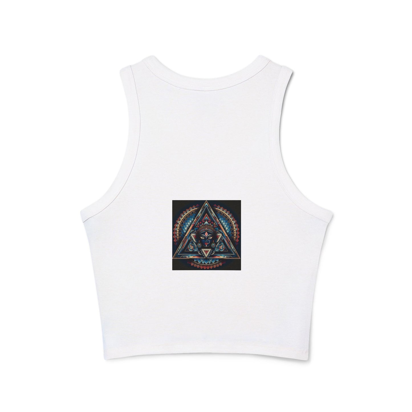 Bohemian Spirit Racer Tank Top | Yoga, Festival Wear, Summer Vibes, Comfortable Top, Graphic Tee