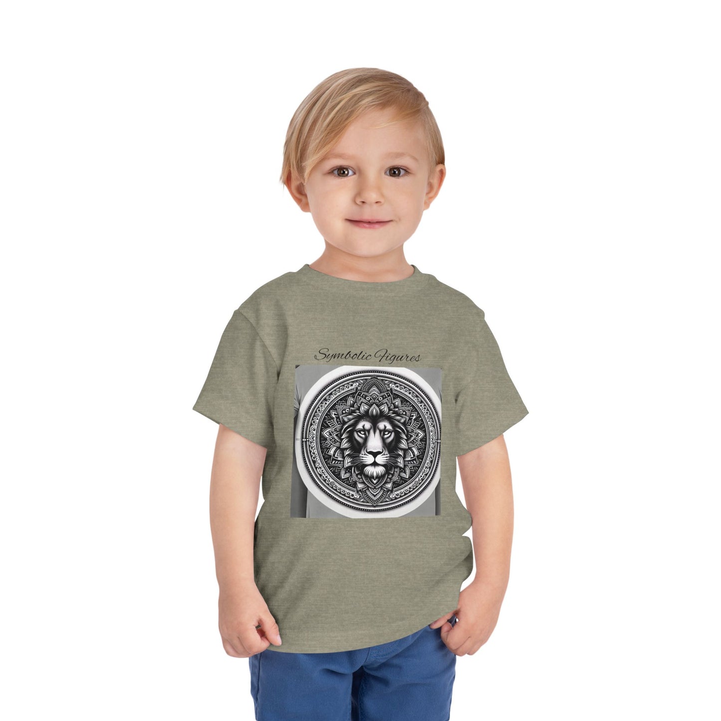 Lion Graphic Toddler Tee | Cute Kids T-Shirt, Animal Lover Gift, Birthday Outfit, Fun Playwear, Symbolic Figures Design