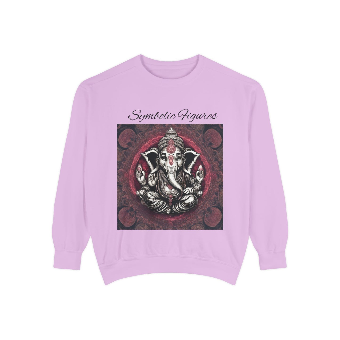 Bohemian-Inspired Unisex Sweatshirt, Trendy Casual Wear, Comfortable Gift, Fashion Layering Piece, Art-Inspired Clothing