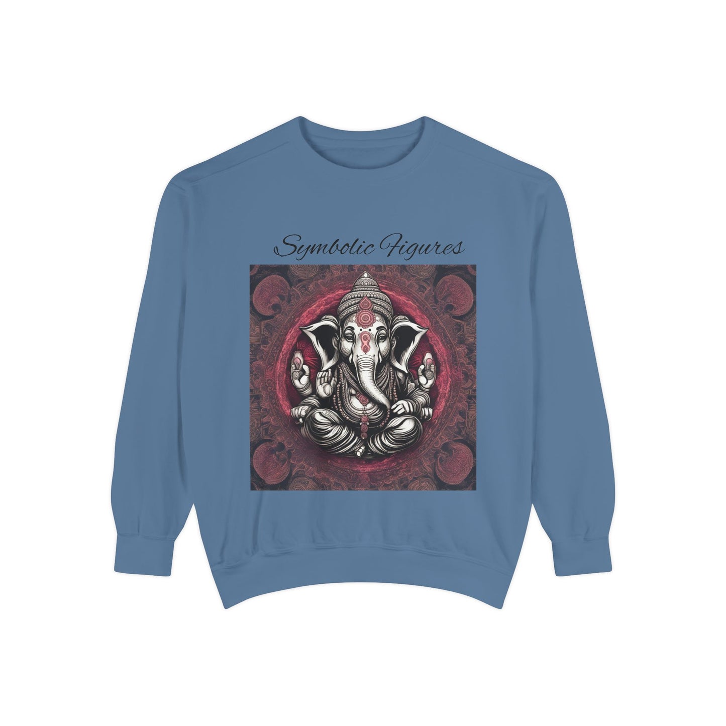 Bohemian-Inspired Unisex Sweatshirt, Trendy Casual Wear, Comfortable Gift, Fashion Layering Piece, Art-Inspired Clothing
