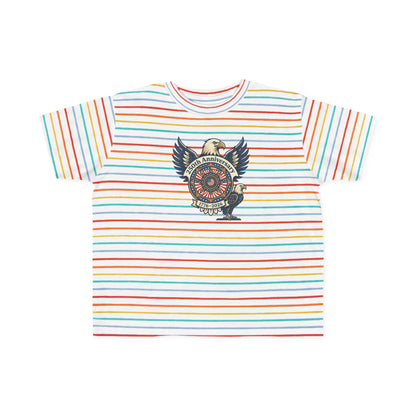 Toddler T‑Shirt – Vintage Eagle Emblem “American Pride” Kids Tee