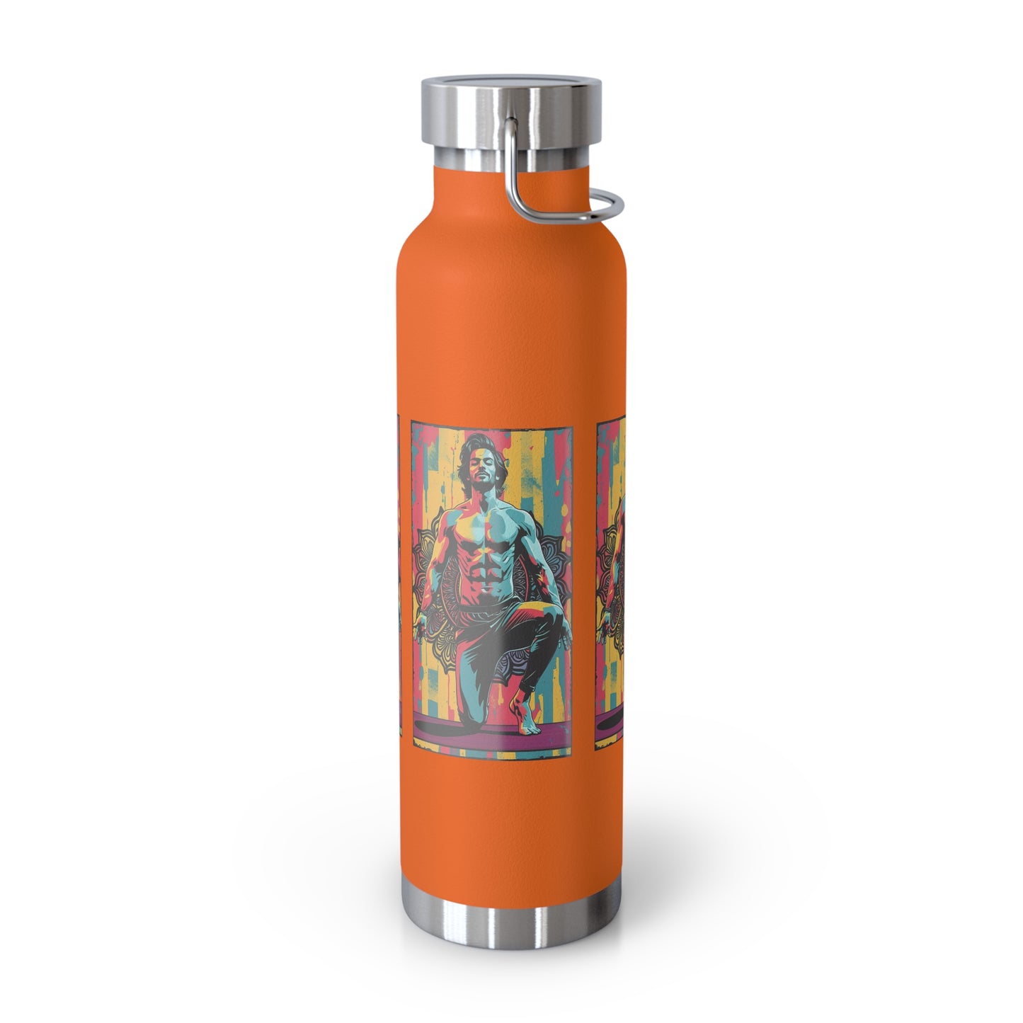 Colorful Insulated Water Bottle - 22oz - Perfect for Fitness, Travel, Hydration, Gifts & Eco-Conscious Living