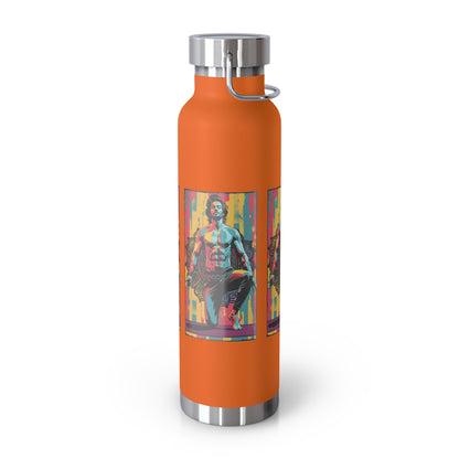 Colorful Insulated Water Bottle - 22oz - Perfect for Fitness, Travel, Hydration, Gifts & Eco-Conscious Living