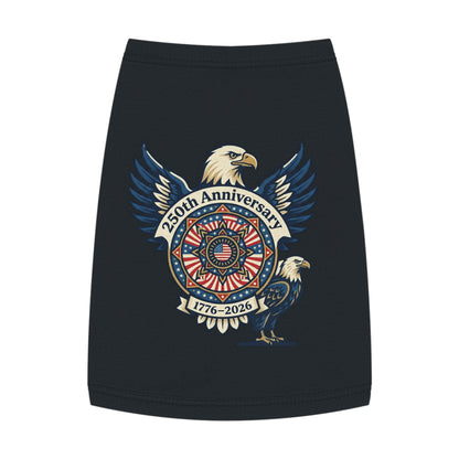 Patriotic 250th Anniversary Pet Tank Top — 1776–2026 Eagle Memorial