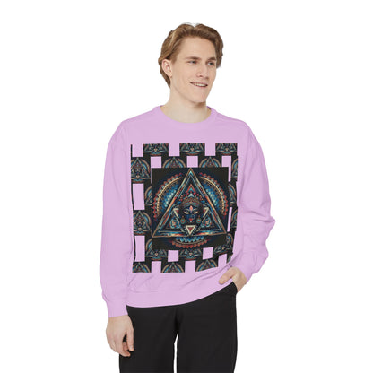 Bohemian Graphic Sweatshirt - Unisex Cozy Fashion, Perfect Gift for Yoga Lovers, Art Enthusiasts, Casual Wear, Festival Apparel