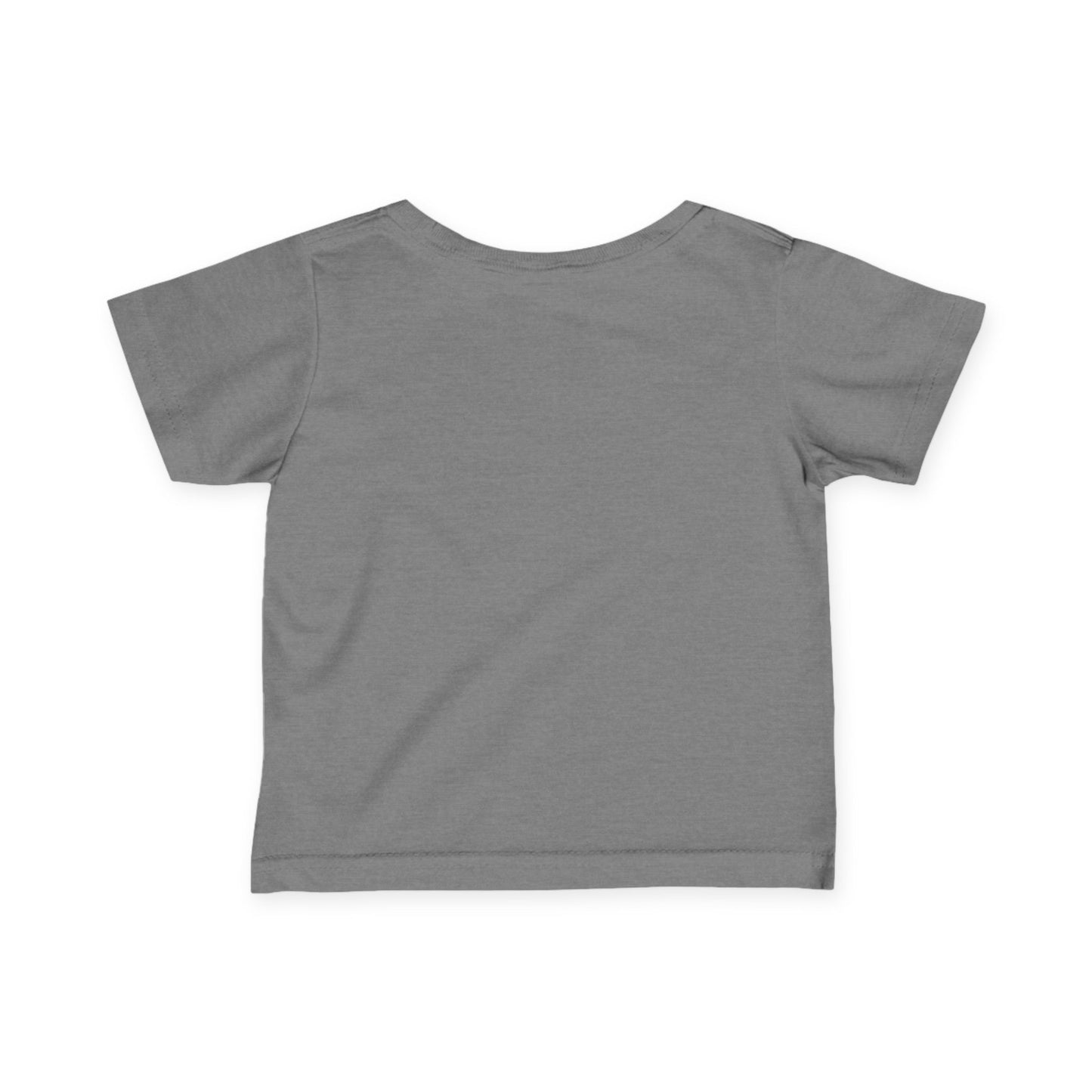 Infant Fine Jersey Tee with Geometric Design, Cute Baby T-Shirt, Unique Baby Gift, Toddler Fashion, Kids' Graphic Tee, Stylish Infant Wear