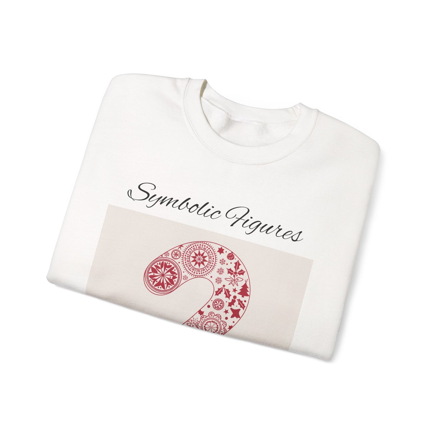 Stylish Candy Cane Sweatshirt for Cozy Winter Days, Unisex Crewneck, Holiday Apparel, Christmas Gift, Winter Wardrobe, Seasonal Fashion