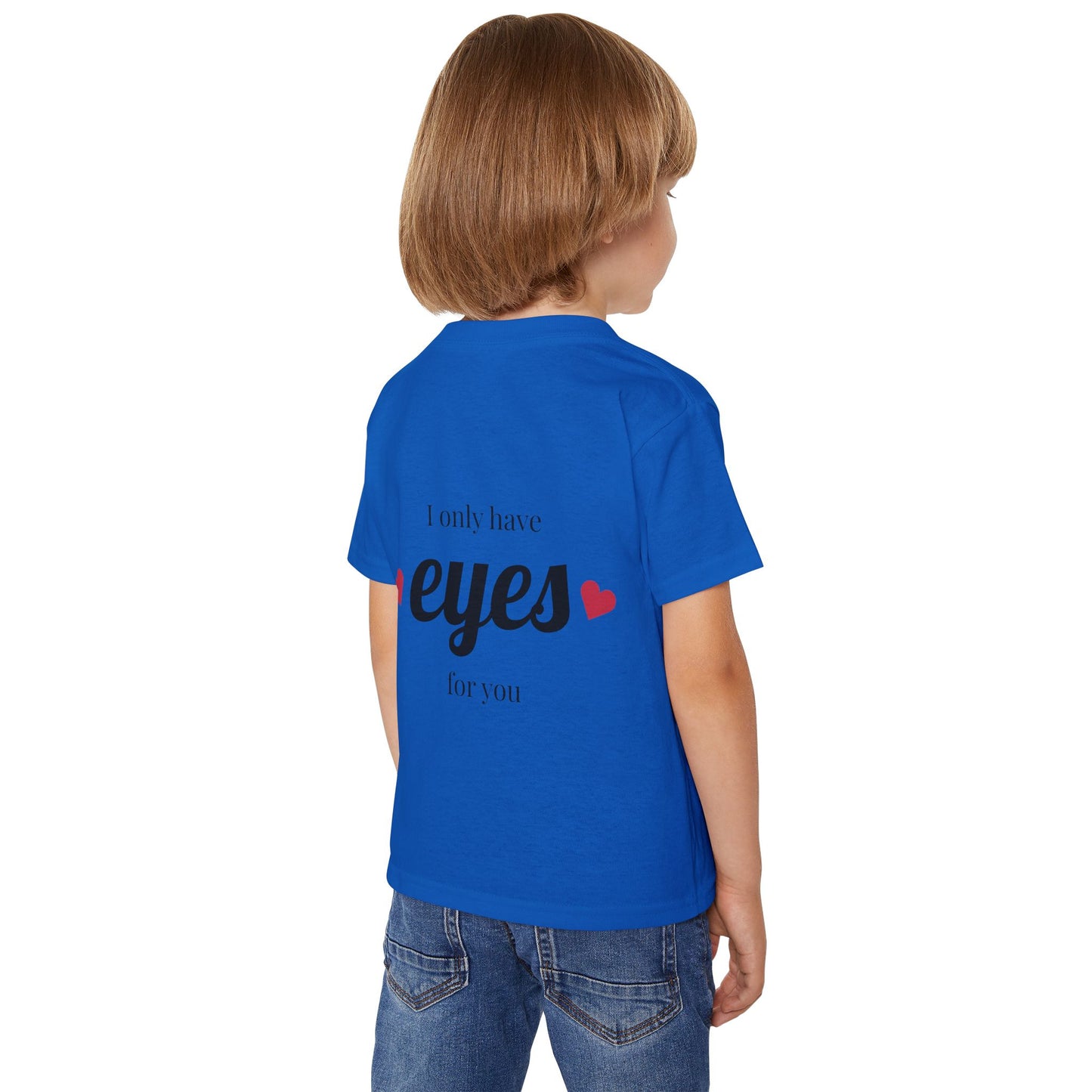 Heavy Cotton™ Toddler T-shirt with 'I Only Have Eyes for You' Design - Cute Kids Shirt, Toddler Gift, Birthday Tee, Love T-shirt, [...]