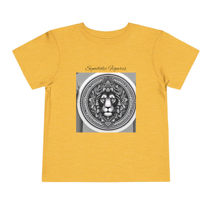 Lion Graphic Toddler Tee | Cute Kids T-Shirt, Animal Lover Gift, Birthday Outfit, Fun Playwear, Symbolic Figures Design