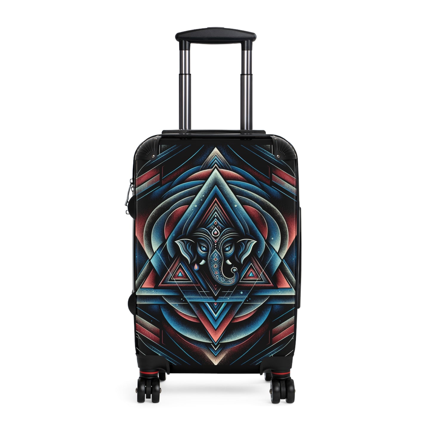 Bohemian Elephant Suitcase, Travel Luggage, Festival Gear, Summer Vacation Bag, Unique Gift for Wanderers