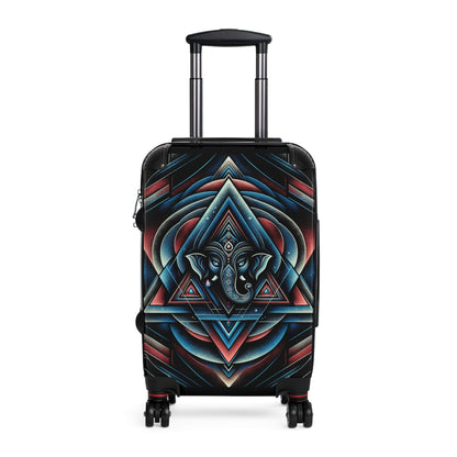 Bohemian Elephant Suitcase, Travel Luggage, Festival Gear, Summer Vacation Bag, Unique Gift for Wanderers