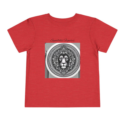Lion Graphic Toddler Tee | Cute Kids T-Shirt, Animal Lover Gift, Birthday Outfit, Fun Playwear, Symbolic Figures Design