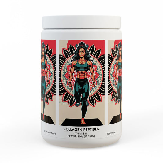 Collagen Peptides Type I & III Supplement (350g, 12.3oz)