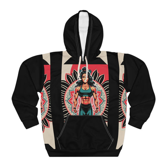 Bold Graphic Unisex Hoodie for Comfort and Style, Trendy Streetwear, Perfect Gift for Him or Her, Cozy Fashion Layer