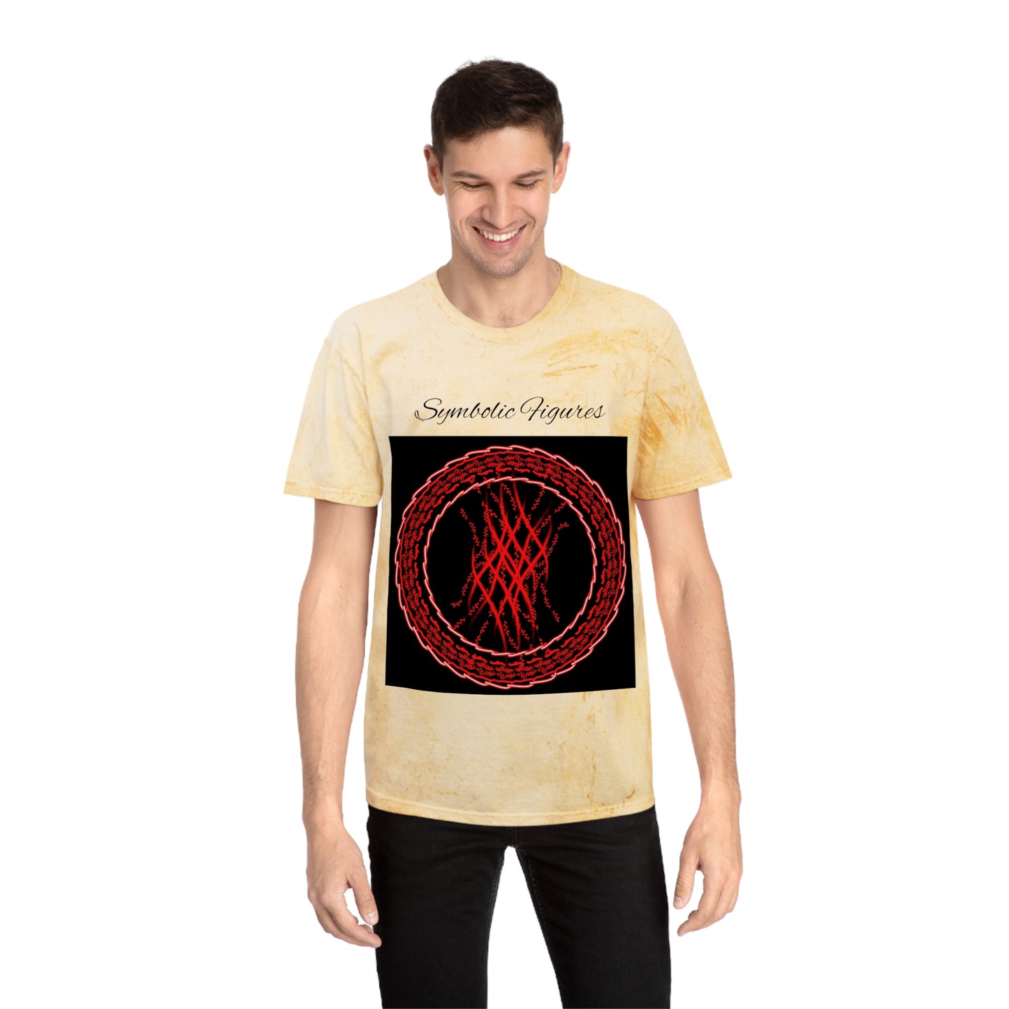Bohemian Color Blast T-Shirt - Artistic Graphic Tee, Festival Wear, Unisex Casual Top, Unique Gift for Art Lovers, Statement Fashion