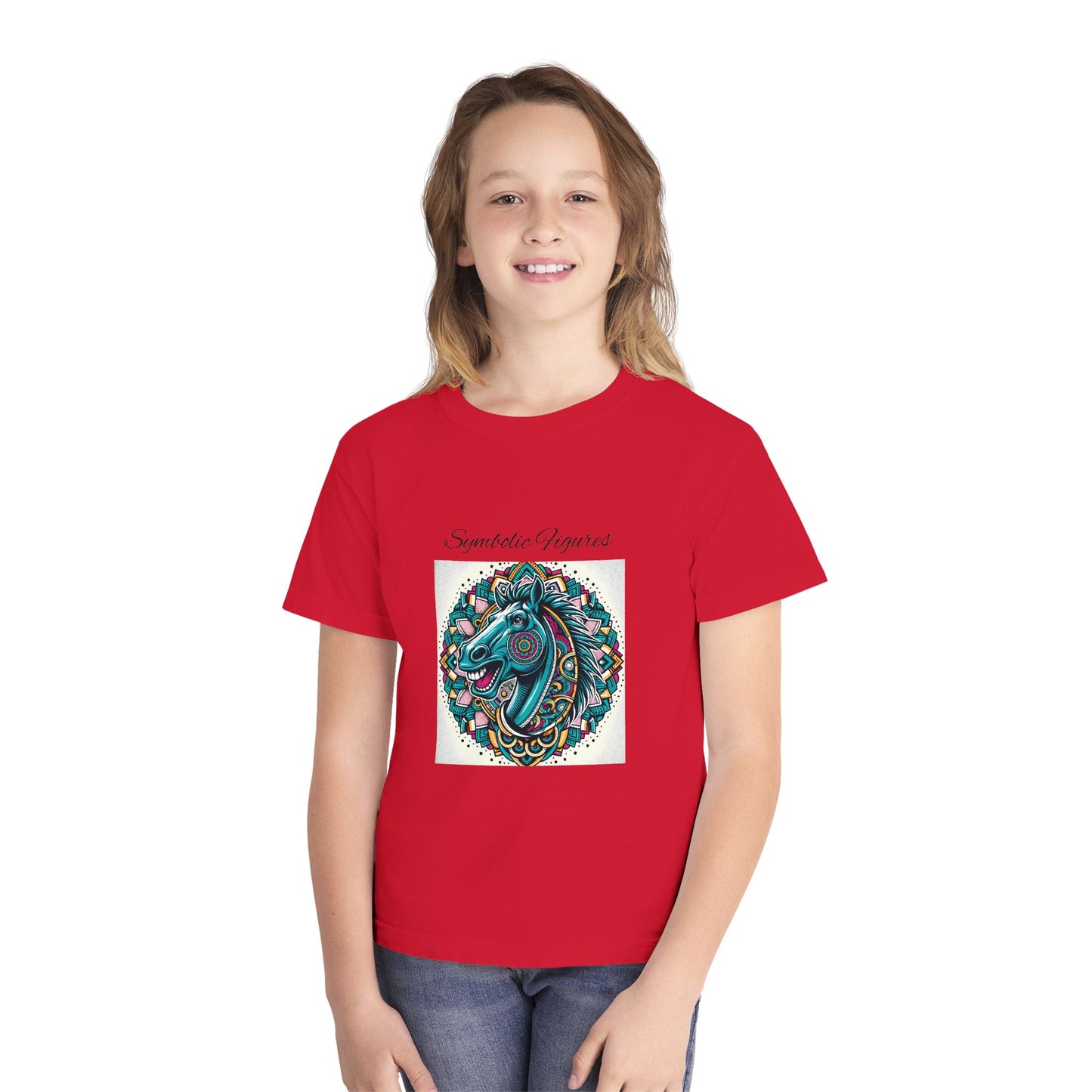 Colorful Unicorn Youth Tee, Playful Graphic Tee, Magical Kids Shirt, Birthday Gift, Fun Party Apparel