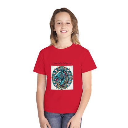 Colorful Unicorn Youth Tee, Playful Graphic Tee, Magical Kids Shirt, Birthday Gift, Fun Party Apparel