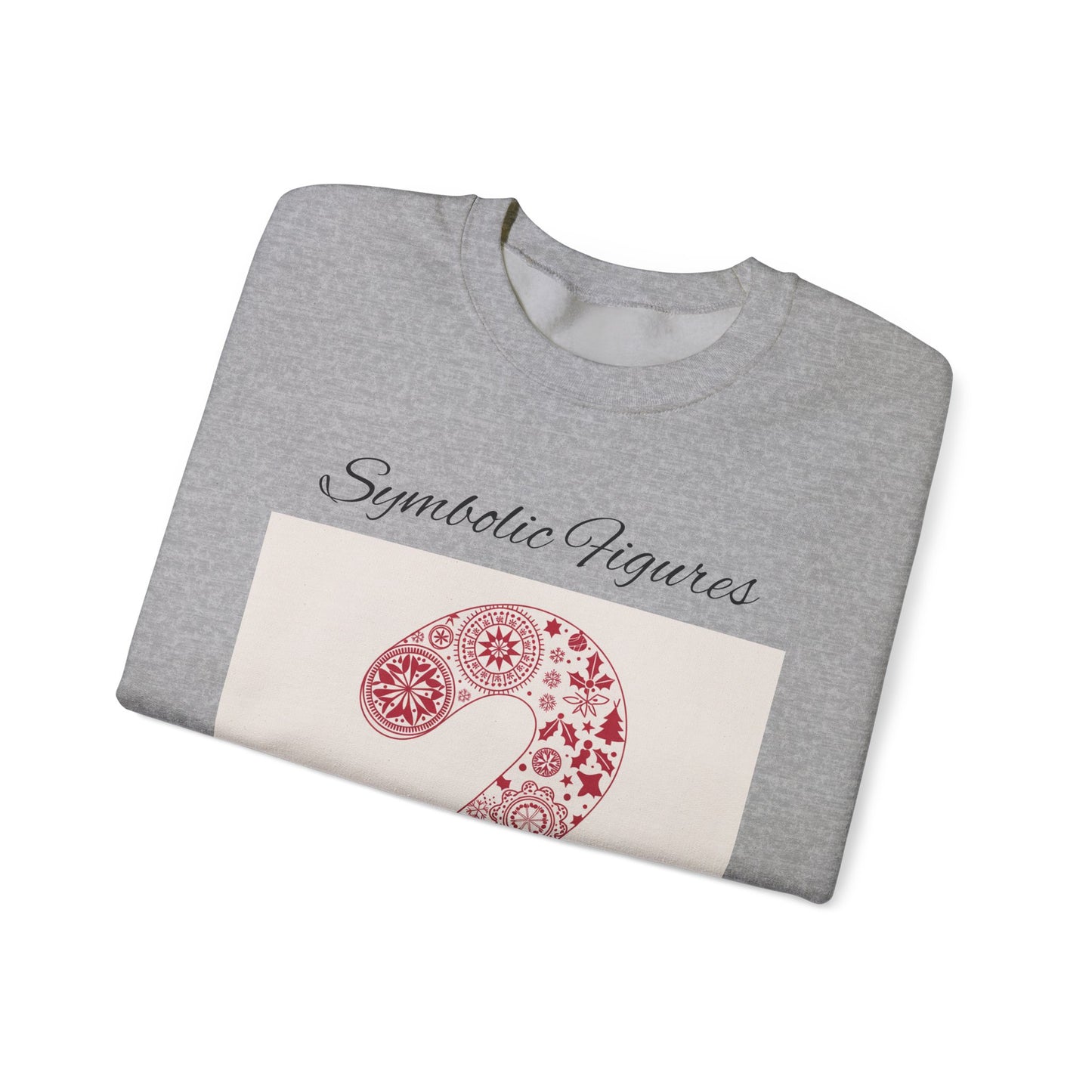 Stylish Candy Cane Sweatshirt for Cozy Winter Days, Unisex Crewneck, Holiday Apparel, Christmas Gift, Winter Wardrobe, Seasonal Fashion