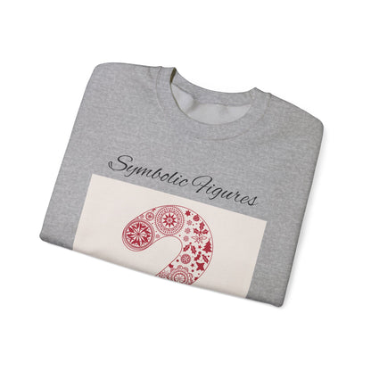 Stylish Candy Cane Sweatshirt for Cozy Winter Days, Unisex Crewneck, Holiday Apparel, Christmas Gift, Winter Wardrobe, Seasonal Fashion