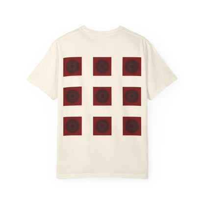 Symbolic Figures Unisex Garment-Dyed T-Shirt - Bohemian Style for Art Lovers