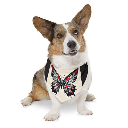 Stylish Pet Bandana Collar for Dogs, Butterfly Design, Trendy Dog Accessory, Perfect for Pets, Pet Fashion, Gift for Dog Lovers