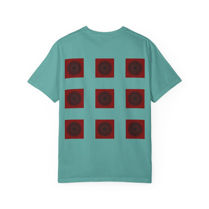 Symbolic Figures Unisex Garment-Dyed T-Shirt - Bohemian Style for Art Lovers