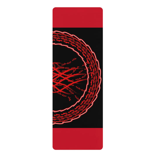 Mandala Pattern Rubber Yoga Mat | Non-Slip Exercise Mat for Yoga and Fitness