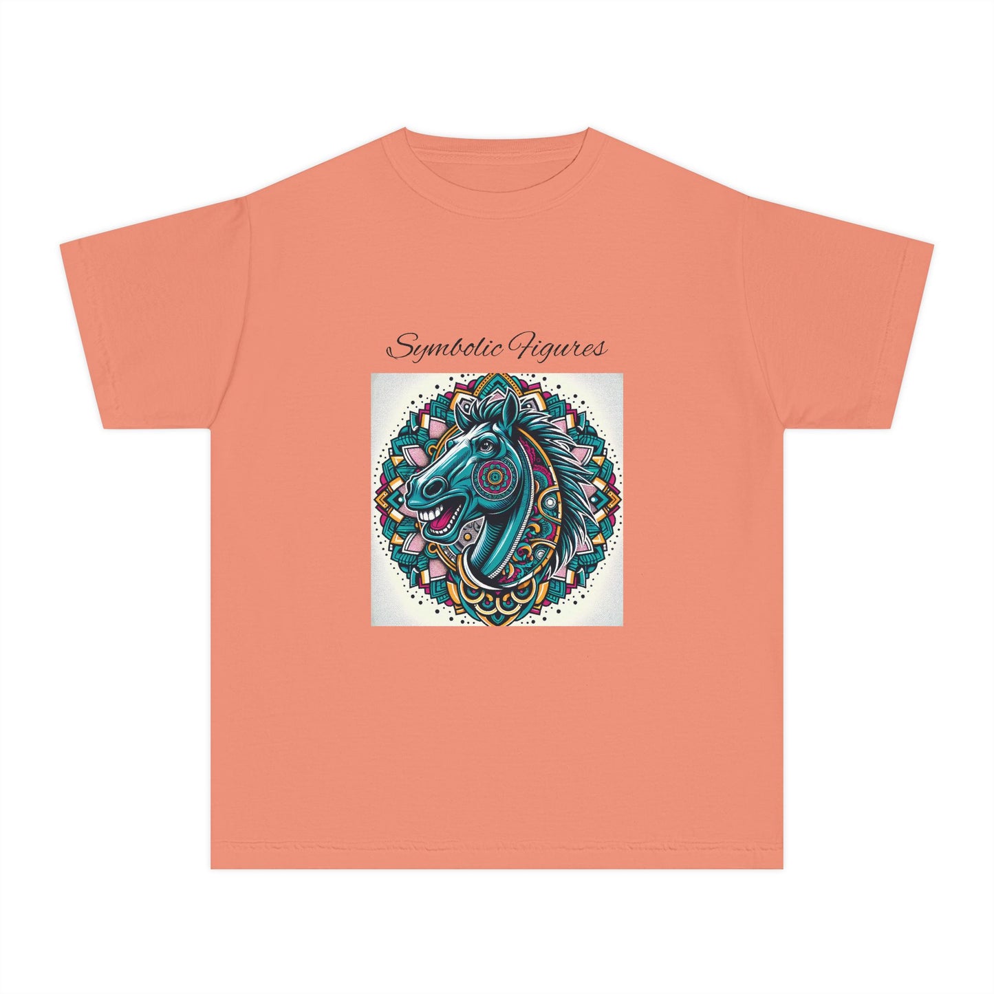 Colorful Unicorn Youth Tee, Playful Graphic Tee, Magical Kids Shirt, Birthday Gift, Fun Party Apparel