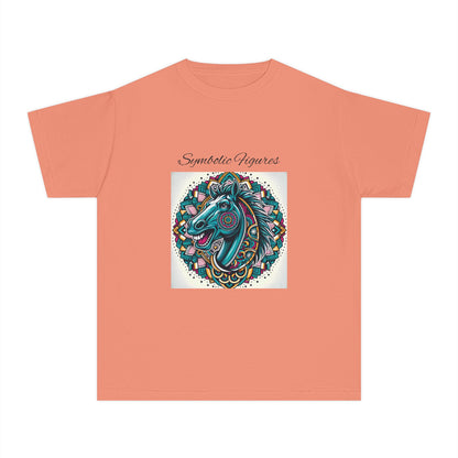 Colorful Unicorn Youth Tee, Playful Graphic Tee, Magical Kids Shirt, Birthday Gift, Fun Party Apparel