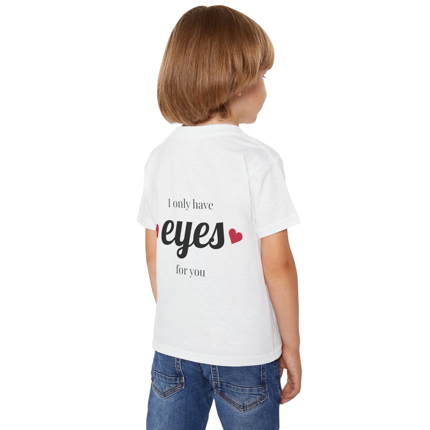 Heavy Cotton™ Toddler T-shirt with 'I Only Have Eyes for You' Design - Cute Kids Shirt, Toddler Gift, Birthday Tee, Love T-shirt, [...]