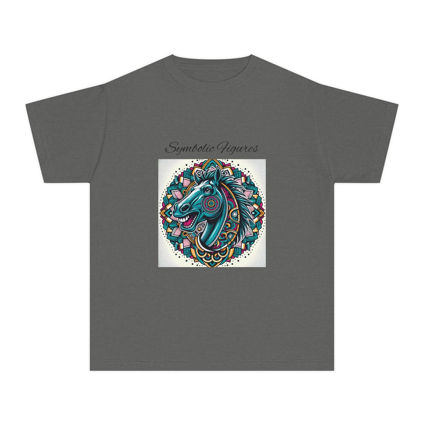 Colorful Unicorn Youth Tee, Playful Graphic Tee, Magical Kids Shirt, Birthday Gift, Fun Party Apparel