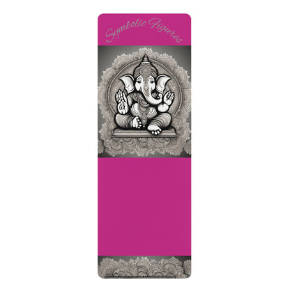 Yoga Mat - Ganesha Mandala Inspired
