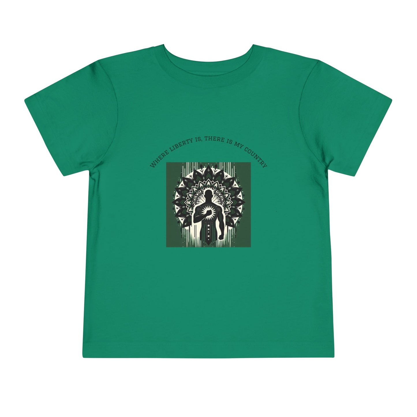 Patriotic Toddler Tee, Cute Kids Patriotic Shirt, Fun 4th of July Gift, Toddler Independence Day Shirt, Citizenship Tee
