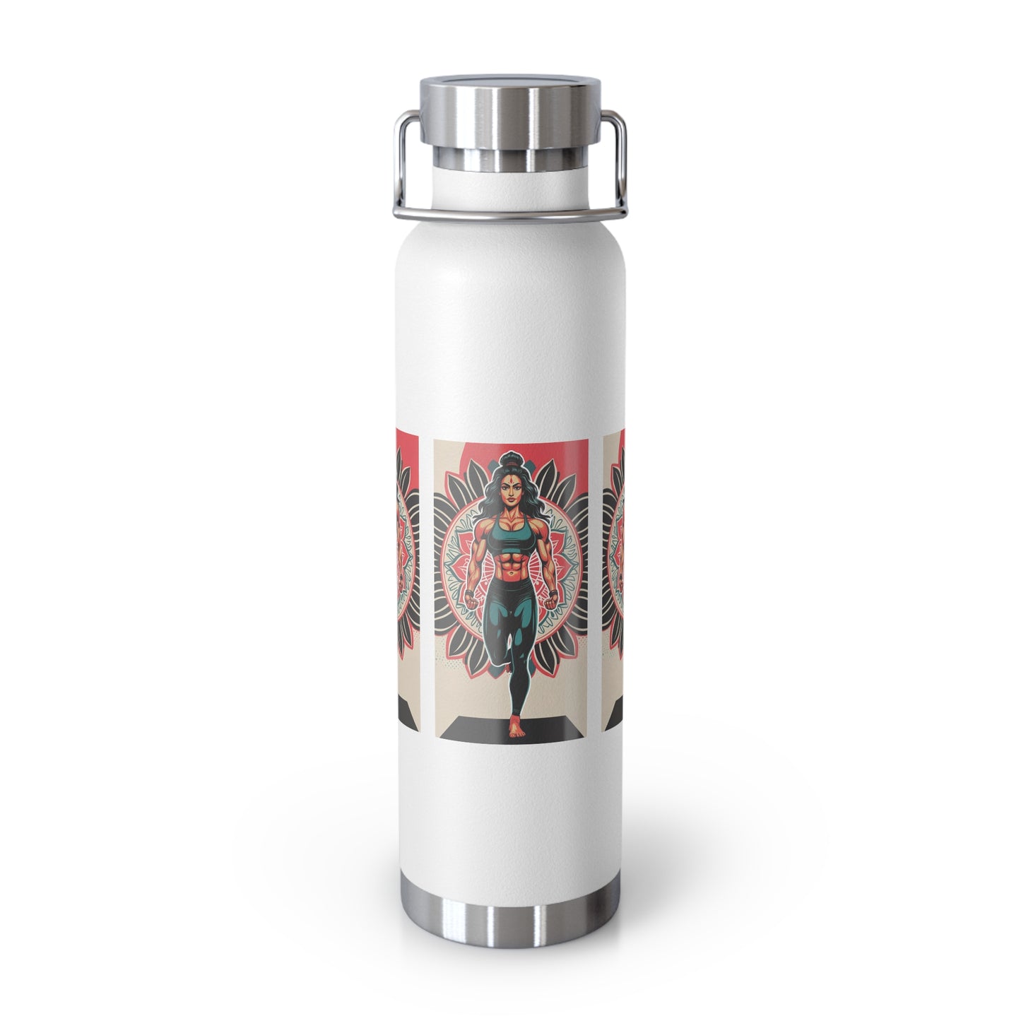 Colorful Insulated Water Bottle - 22oz - Perfect for Fitness, Travel, Hydration, Gifts & Eco-Conscious Living