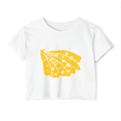 Stylish Women's Festival Crop Top, Boho Chic Tee, Summer Concert Shirt, Casual Wear, Music Festival Outfit