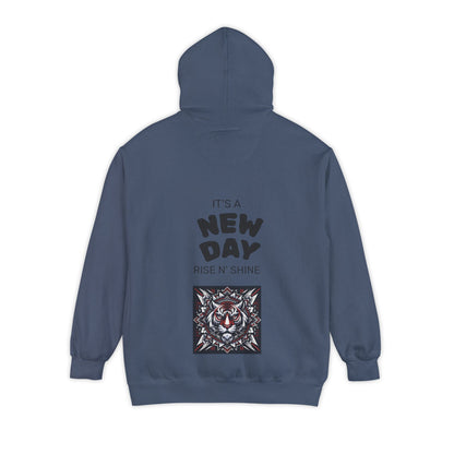 Fearless Tiger Design Hoodie, Cozy Unisex Hoodie, Gift for Him/Her, Stylish Casual Wear, Cool Streetwear